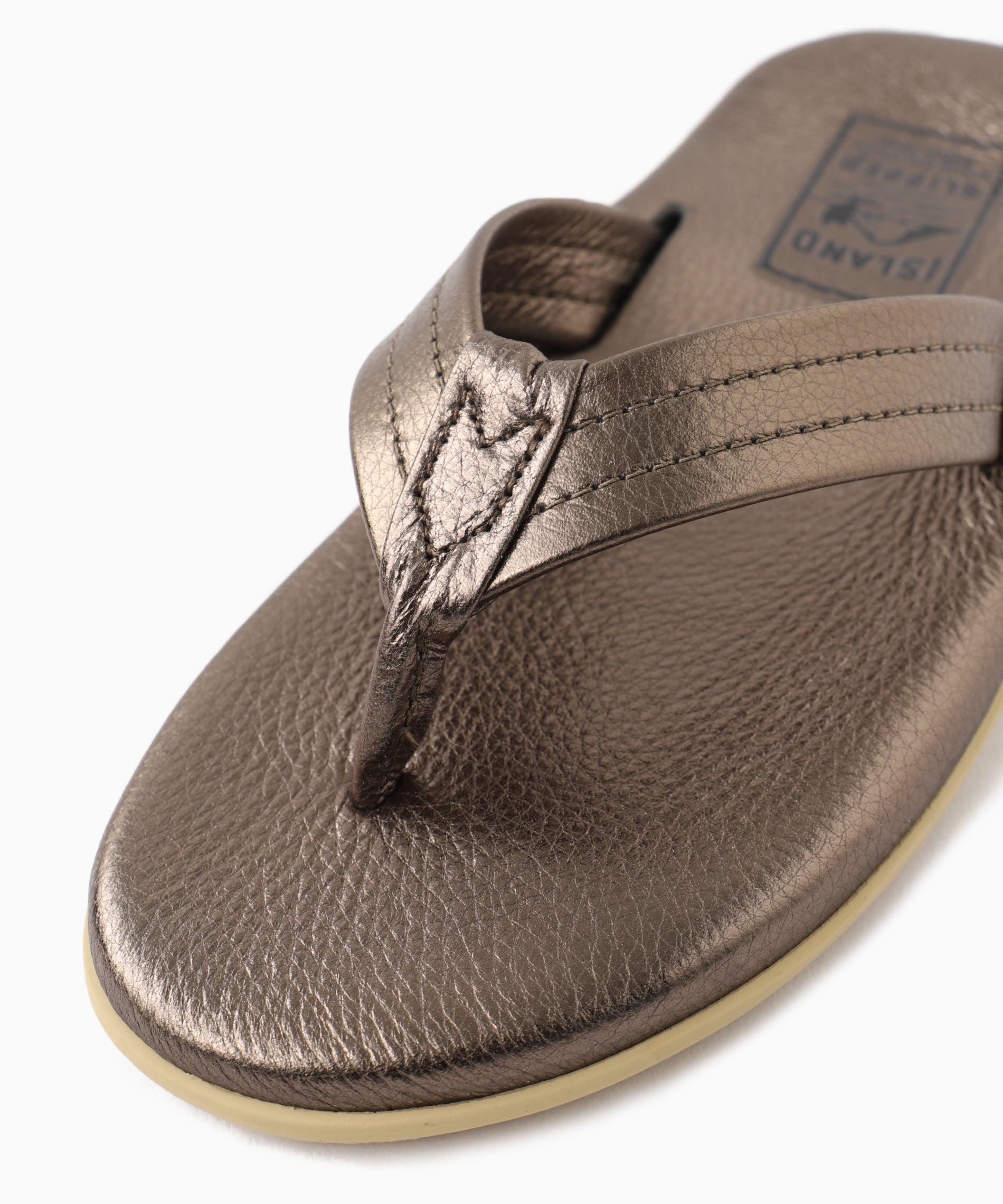 【国内発送】SLIPPER レザー サンダル pt202-whs サンダル | PT202 / TAUPE - ISLAND SLIPPER