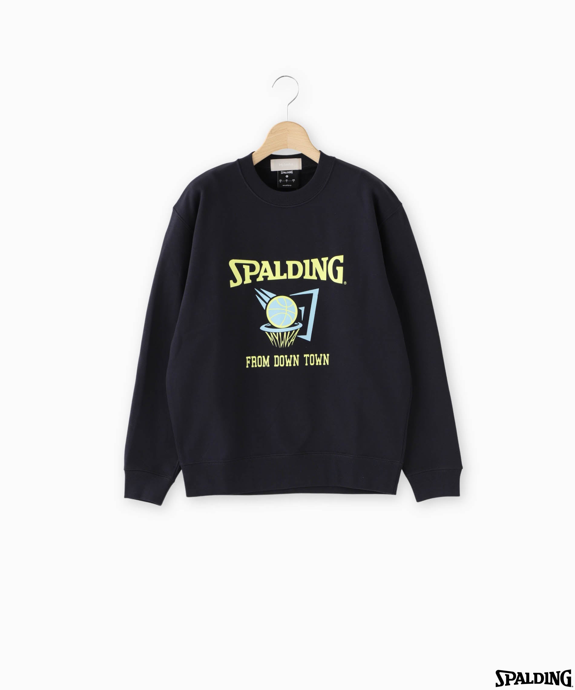 SPALDING×Mylanka プリントスウェット