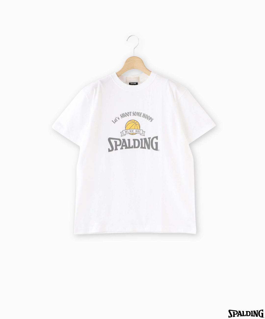 SPALDING×MYLANKA プリントTシャツ